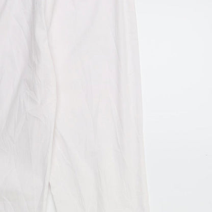 REWA Womens White   Trousers  Size 14 L27 in