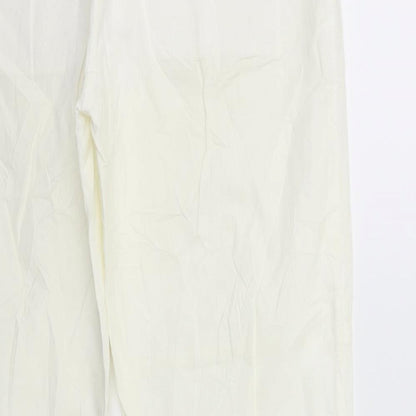 Womens UK Size 14 Taifun Regular Fit  White Trousers
