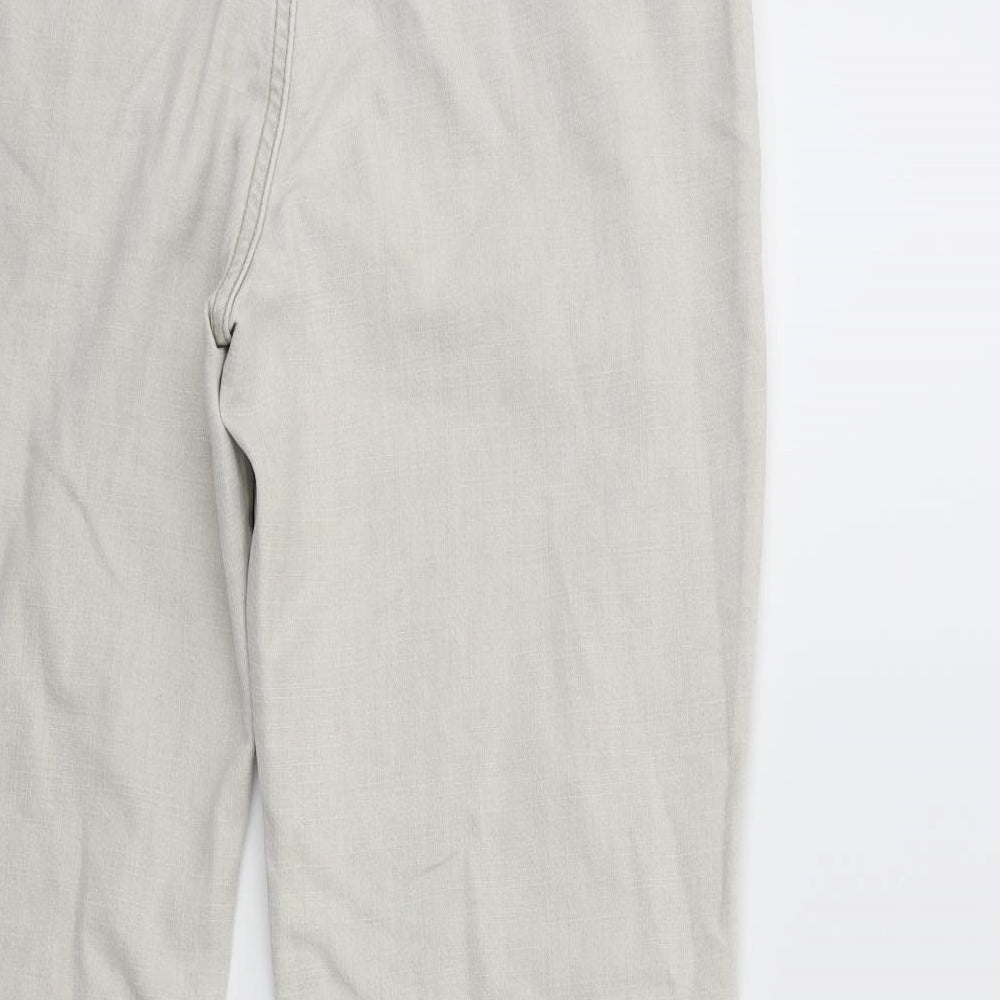 Per Una Womens Beige   Trousers  Size 14 L30 in