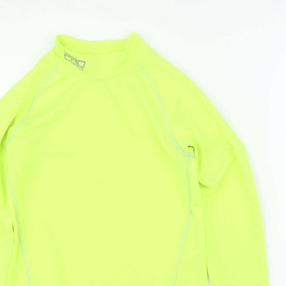 Pro Performance Boys Yellow   Basic T-Shirt Size XL