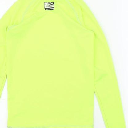 Pro Performance Boys Yellow   Basic T-Shirt Size XL