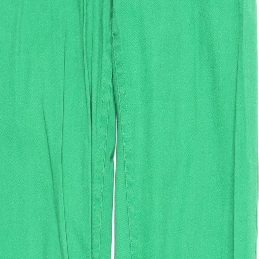 Womens UK Size 6 H&M Regular Fit Jegging Green Jeans