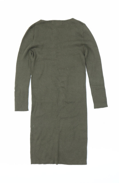 FOREVER 21 Womens Green   Jumper Dress  Size S