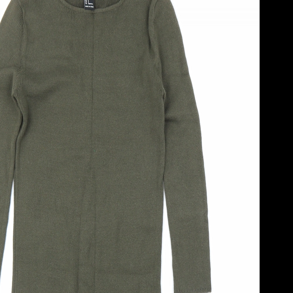 FOREVER 21 Womens Green   Jumper Dress  Size S