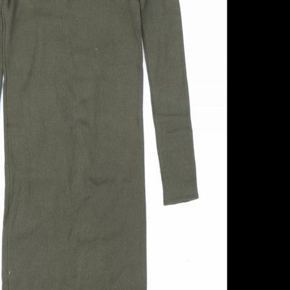 FOREVER 21 Womens Green   Jumper Dress  Size S
