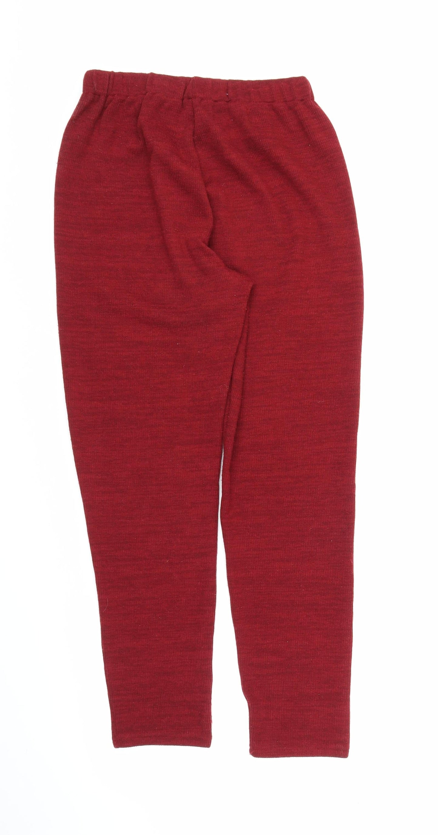 Womens UK Size M Preworn Regular Fit Sweatpants Purple Trousers