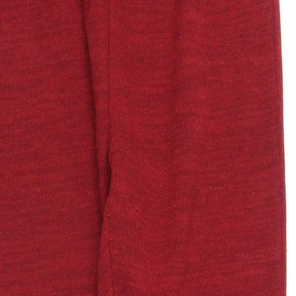 Womens UK Size M Preworn Regular Fit Sweatpants Purple Trousers