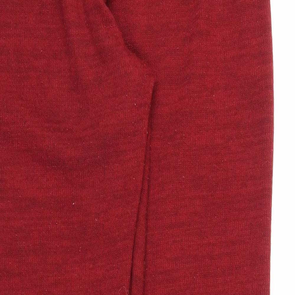 Womens UK Size M Preworn Regular Fit Sweatpants Purple Trousers