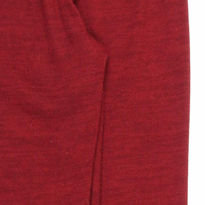 Womens UK Size M Preworn Regular Fit Sweatpants Purple Trousers