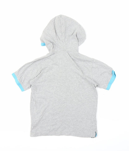 Carbini Boys Grey   Pullover Hoodie Size 8-9 Years