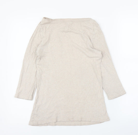 Cherokee Womens Beige   Basic Blouse Size 10