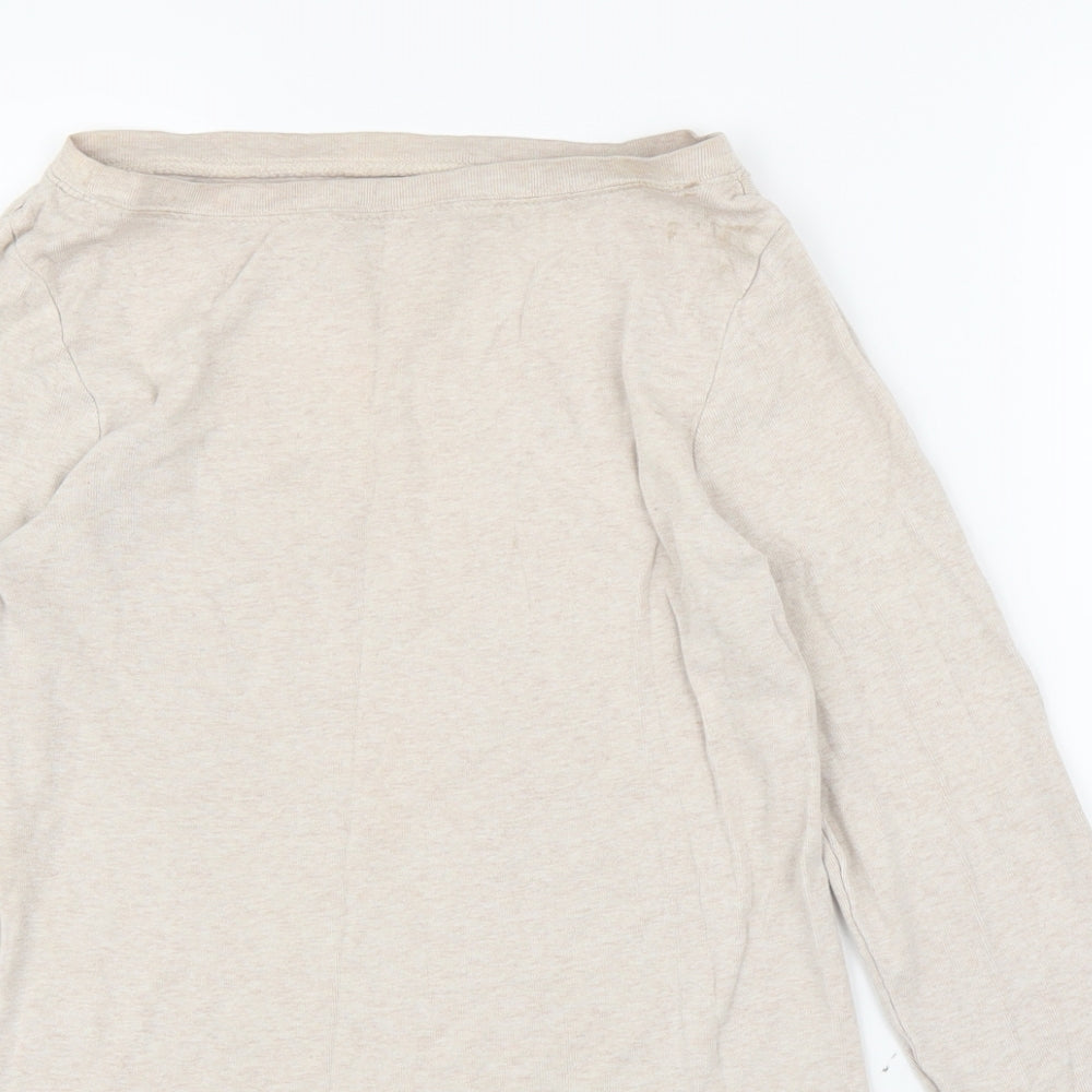 Cherokee Womens Beige   Basic Blouse Size 10