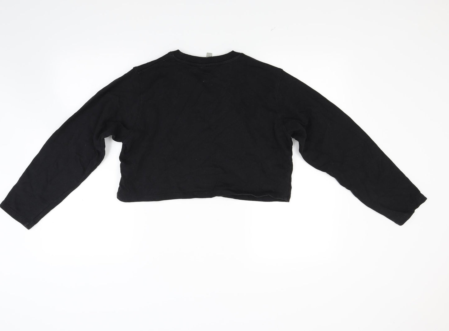 Womens UK Size 12 ASOS Black Pullover Sweatshirt