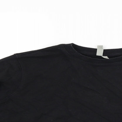 Womens UK Size 12 ASOS Black Pullover Sweatshirt