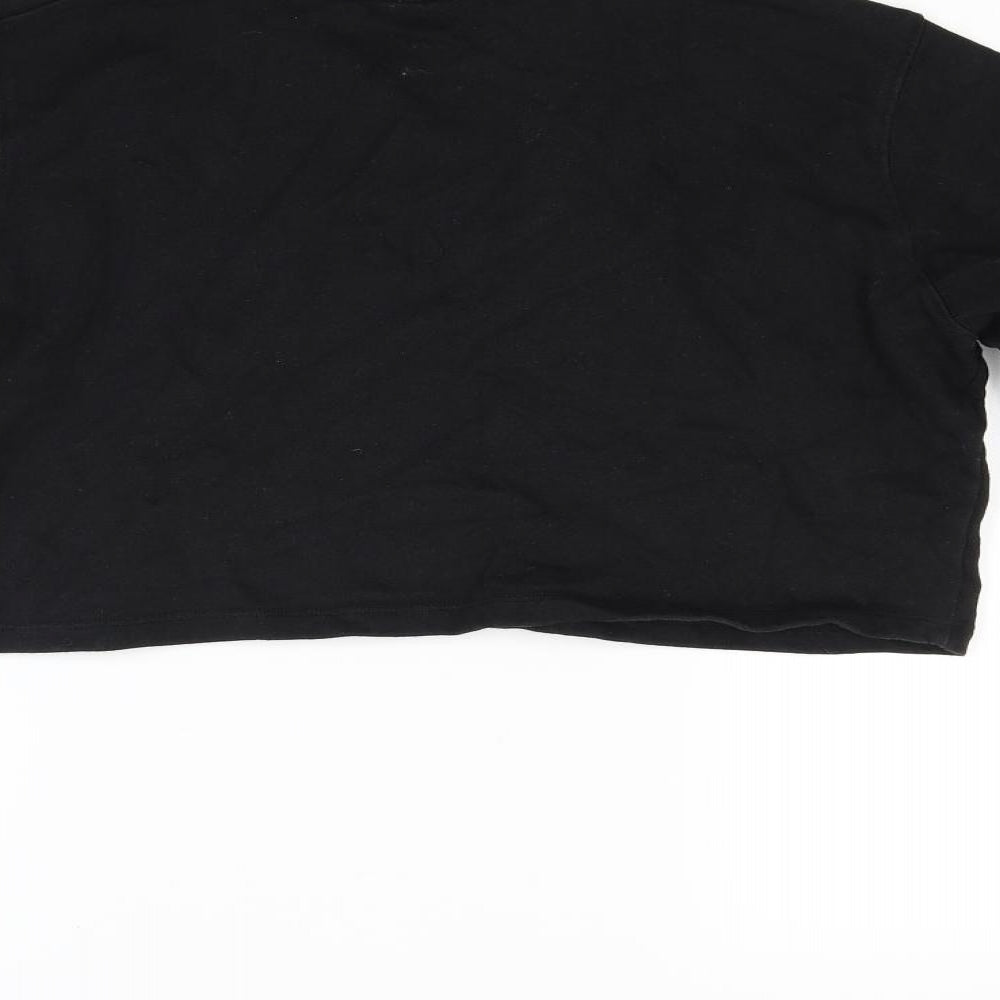 Womens UK Size 12 ASOS Black Pullover Sweatshirt