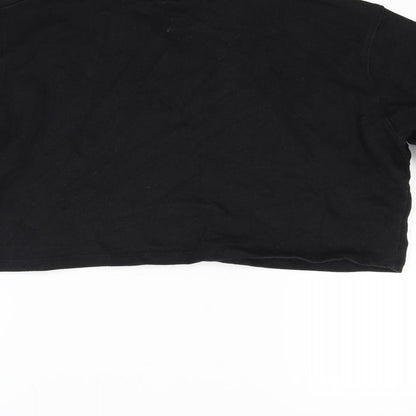 Womens UK Size 12 ASOS Black Pullover Sweatshirt