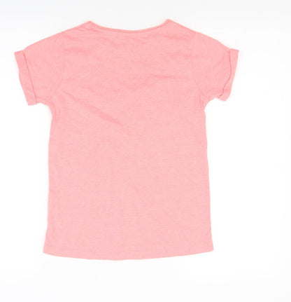 Young Dimension Girls Orange   Basic T-Shirt Size 10 Years  - Miami