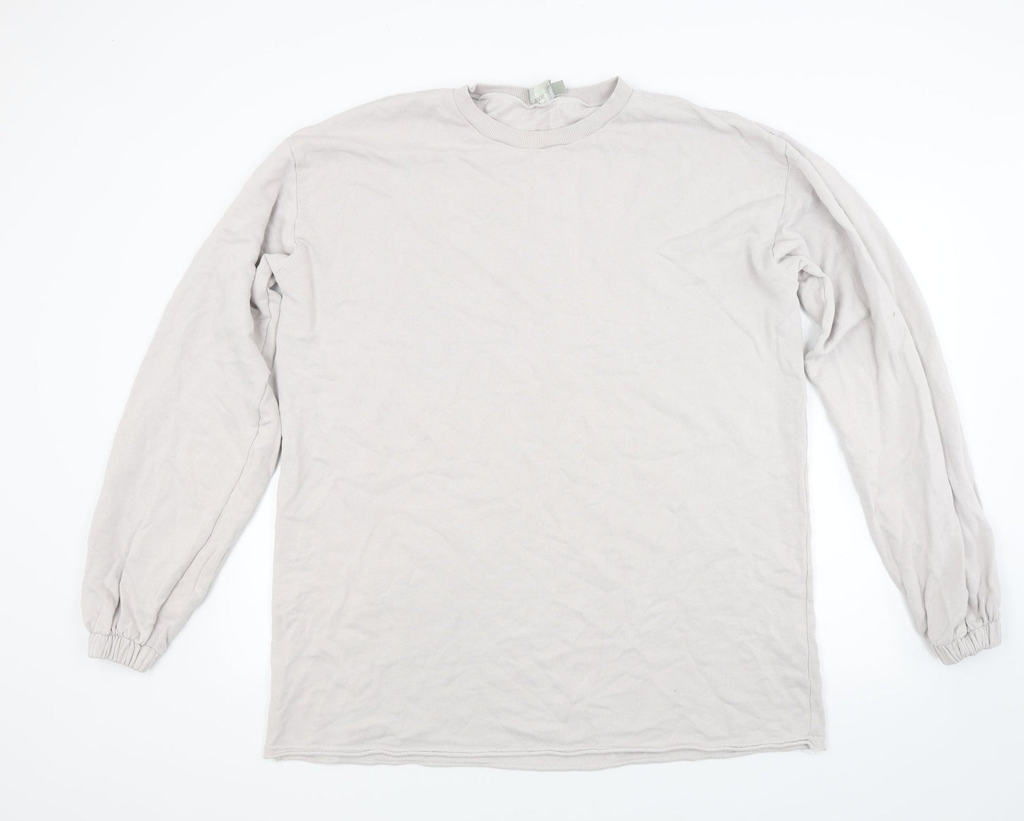 Womens UK Size 12 ASOS Beige Pullover Sweatshirt