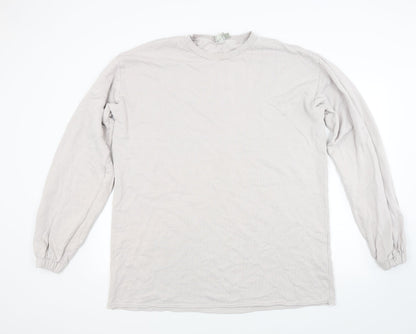 Womens UK Size 12 ASOS Beige Pullover Sweatshirt