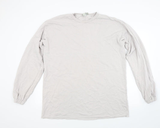 Womens UK Size 12 ASOS Beige Pullover Sweatshirt
