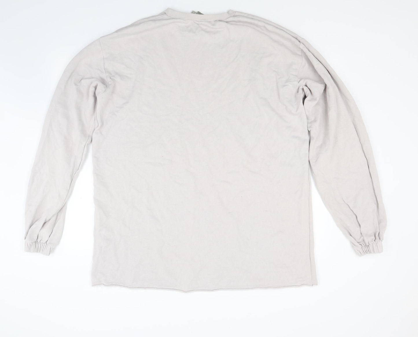 Womens UK Size 12 ASOS Beige Pullover Sweatshirt
