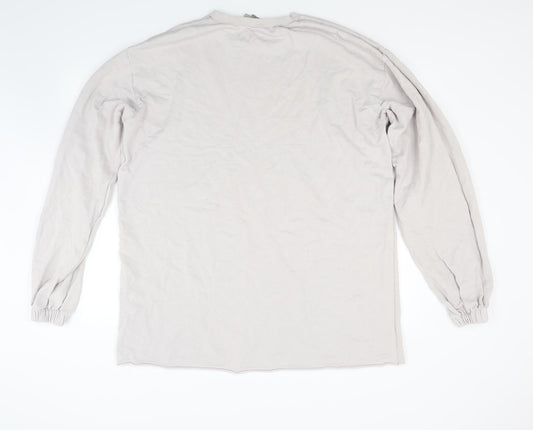 Womens UK Size 12 ASOS Beige Pullover Sweatshirt