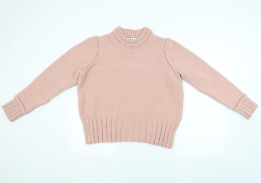 NEXT Womens Pink  Knit Pullover Jumper Size M