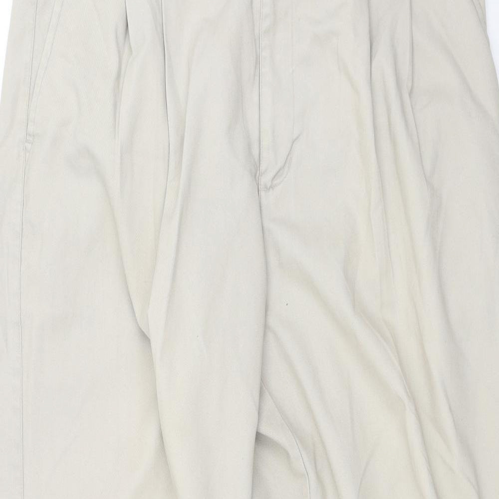 ALK Mens Beige   Chino Trousers Size 38 L30 in