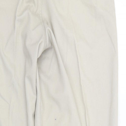 ALK Mens Beige   Chino Trousers Size 38 L30 in