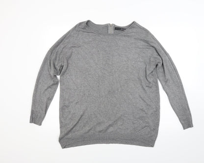 Atmosphere Womens Grey  Knit Pullover Jumper Size M