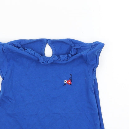 Tu Girls Blue  Jersey Basic Tank Size 2 Years