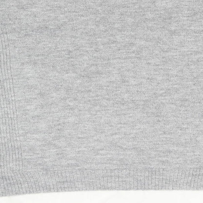 Dorothy Perkins Womens Grey  Knit Pullover Jumper Size 14