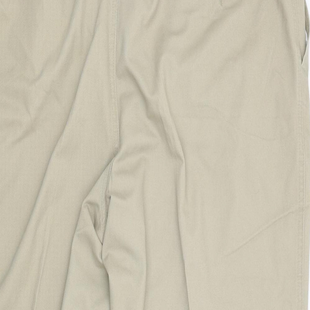 XL Mansize Mens Beige   Trousers  Size 48 L23 in - Short leg