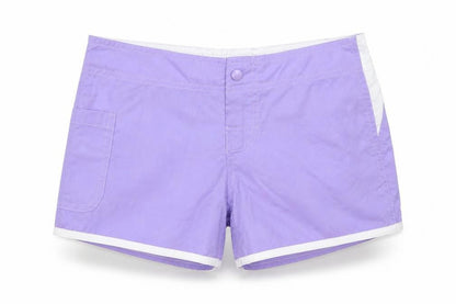Nicole Womens Purple   Bermuda Shorts Size S