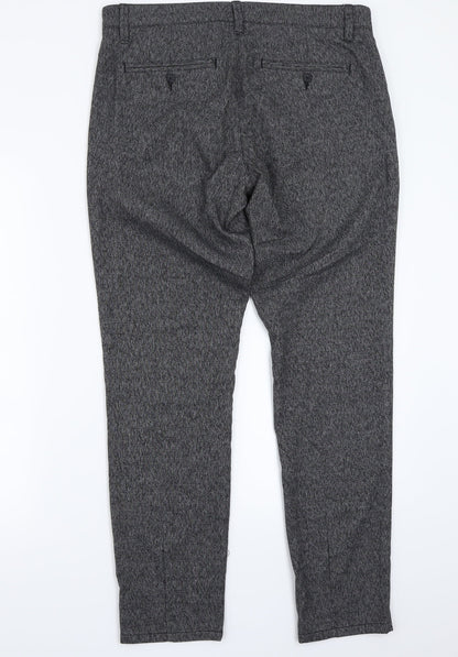 ONLY & SONS Womens Grey   Capri Trousers Size 32 L32 in