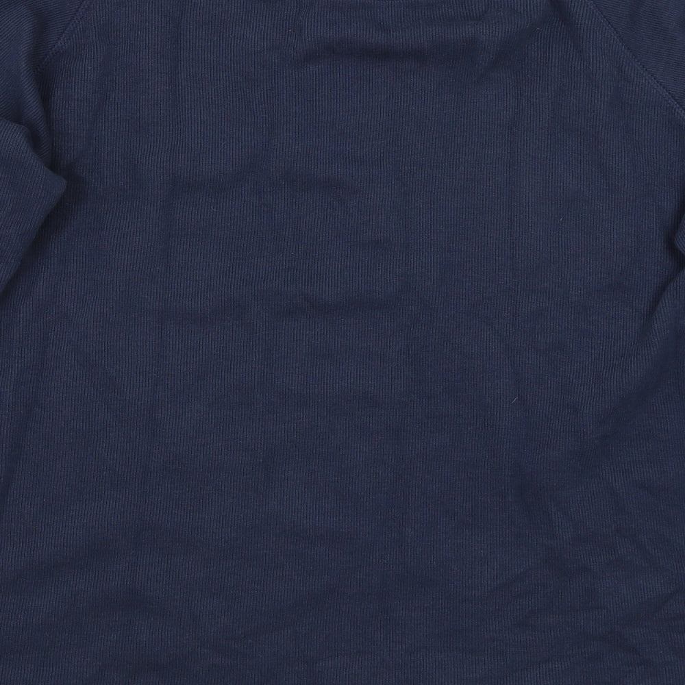 Atlantic Bay Mens Blue   Pullover Jumper Size L