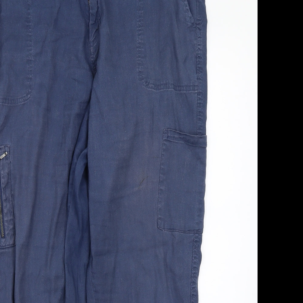 F&F Womens Blue   Trousers  Size 16 L28 in