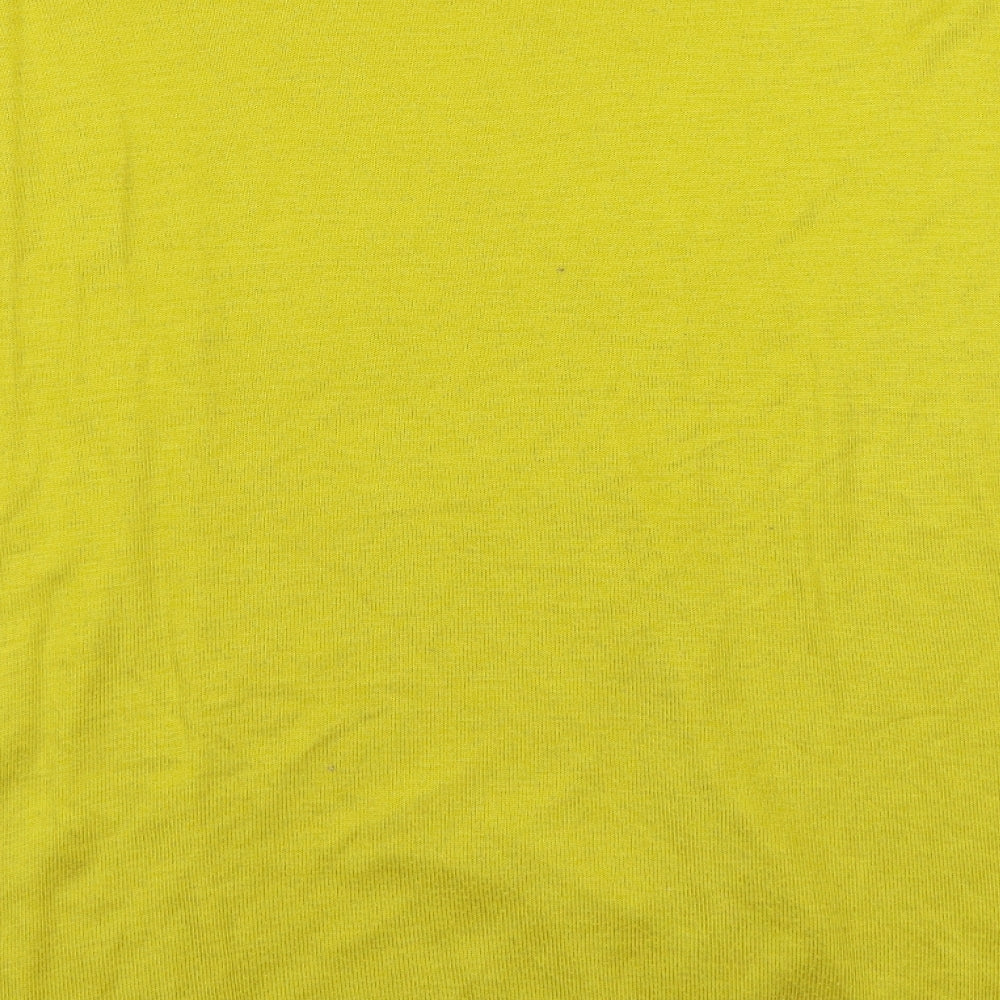 H&M Womens Yellow   Pullover Jumper Size M