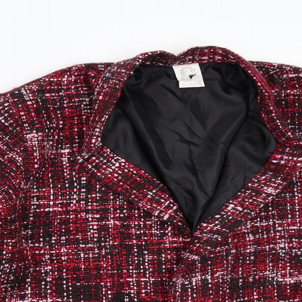 Womens UK Size 18 Neuville Pink Jacket