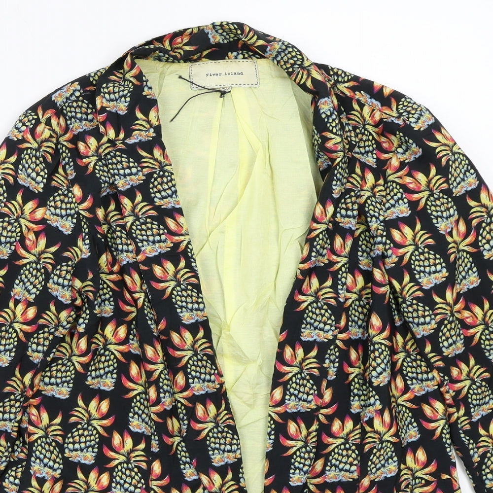 River Island Womens Black   Jacket Blazer Size 8