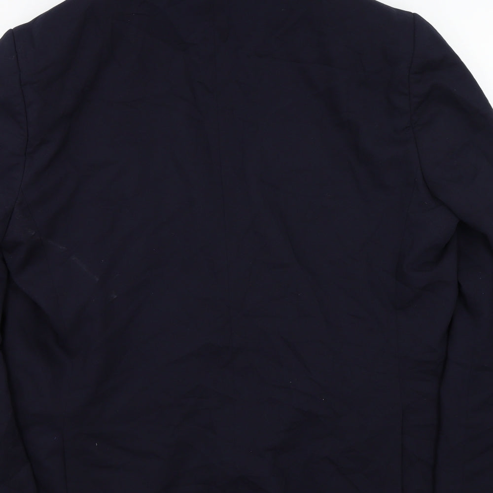 Mens UK Size 38 Marks and Spencer Regular Blue Suit Jacket