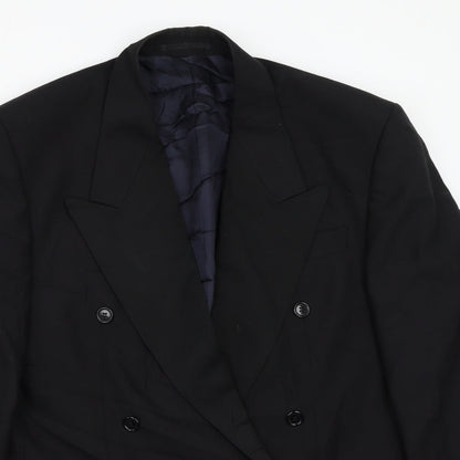 Mens UK Size 40 NEXT Regular Black Suit Jacket