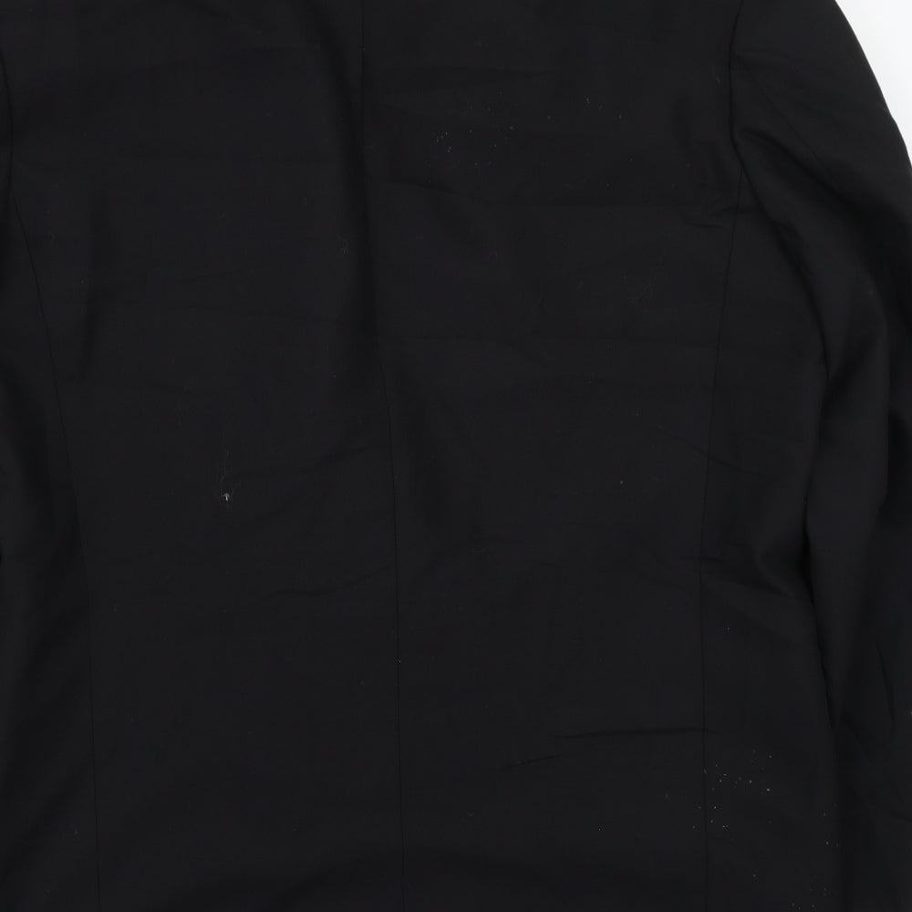 Mens UK Size 40 NEXT Regular Black Suit Jacket