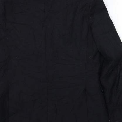 Mens UK Size 40 Burton Regular Black Suit Jacket