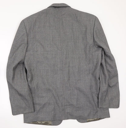 Mens UK Size 42 Ciro Citterio Regular Grey Suit Jacket