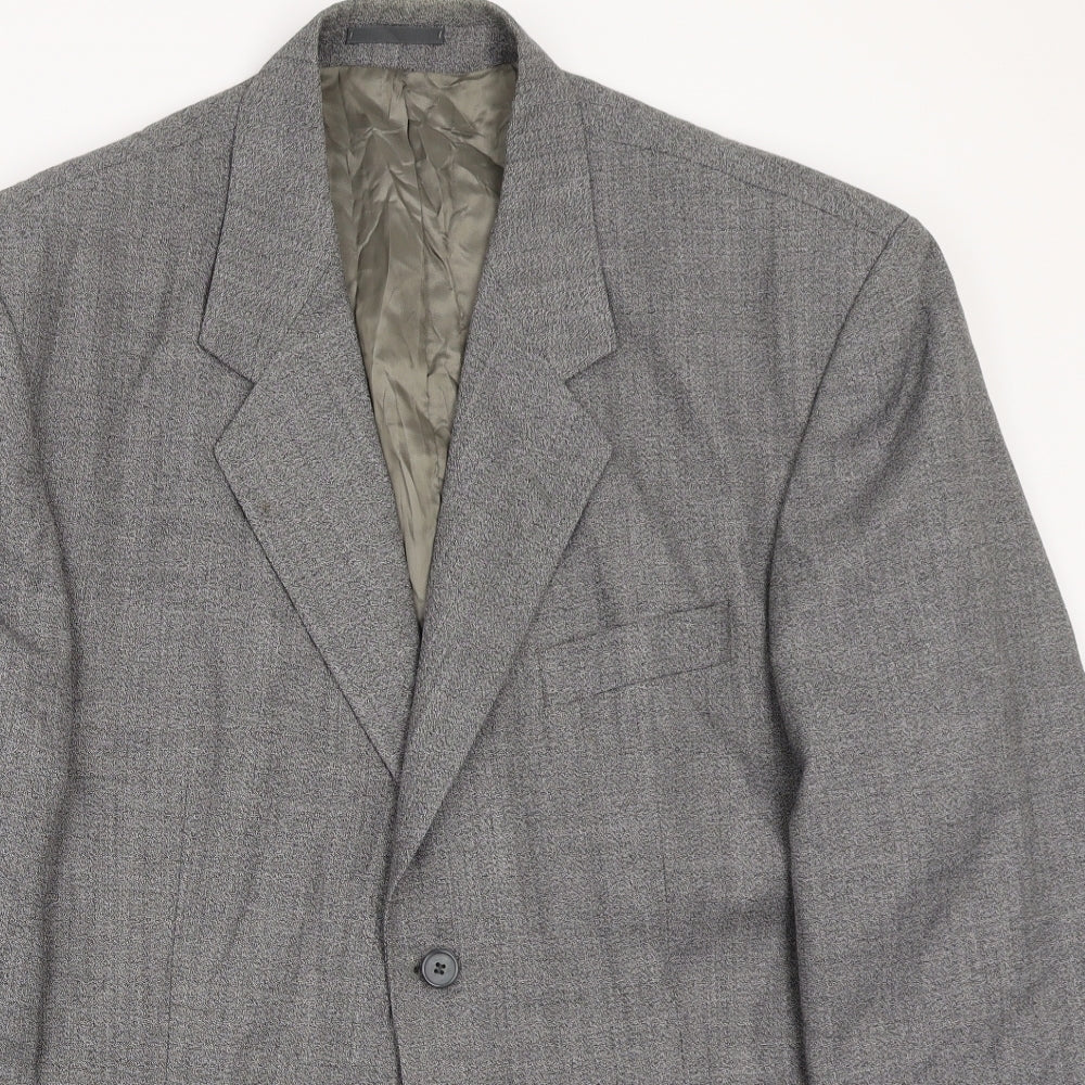 Mens UK Size 42 Ciro Citterio Regular Grey Suit Jacket