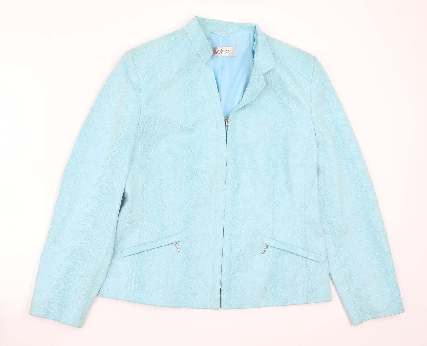 Womens UK Size 14 Gelco Blue Jacket