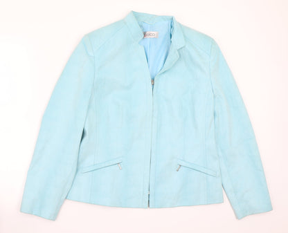 Womens UK Size 14 Gelco Blue Jacket