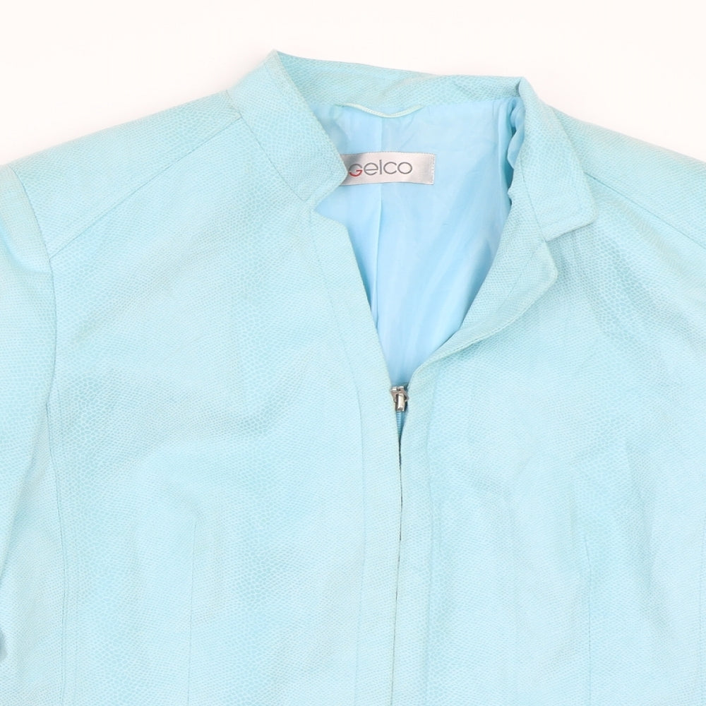 Womens UK Size 14 Gelco Blue Jacket