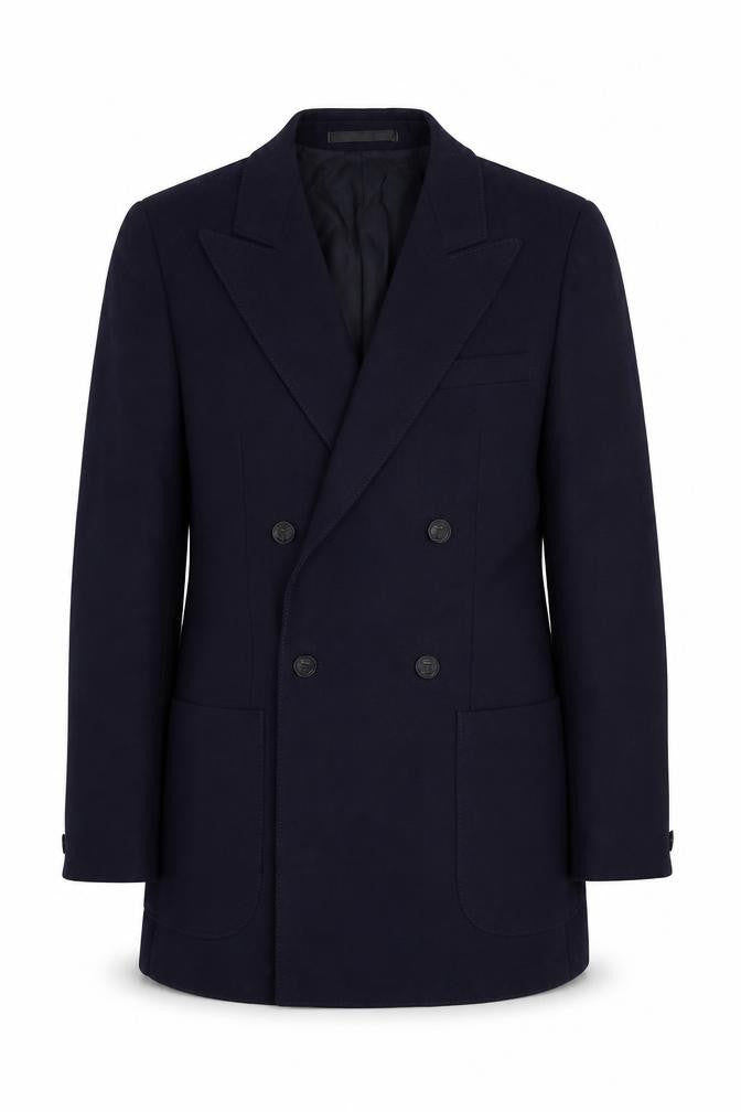 Racing Green Womens Blue   Jacket Suit Jacket Size 34